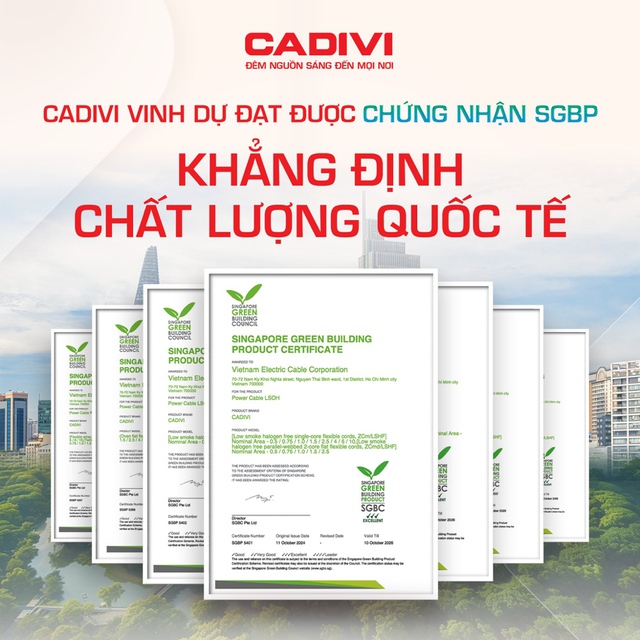 Chọn sống xanh – Chọn dây điện không chì CADIVI: Giải pháp mới, giá thân quen- Ảnh 1.