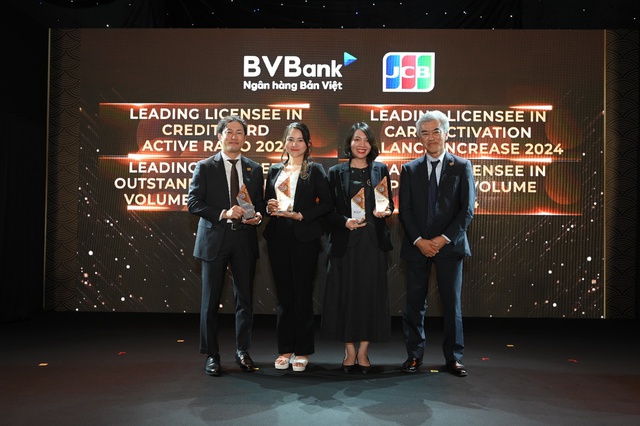 BVBank dẫn đầu tốc độ tăng trưởng & tổng doanh số giao dịch thẻ JCB- Ảnh 1. BVBank dẫn đầu tốc độ tăng trưởng & tổng doanh số giao dịch thẻ JCB- Ảnh 1.
