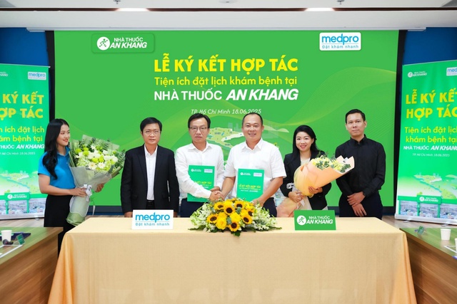 An Khang hợp tác Medpro mở rộng tiện ích đặt lịch khám bệnh nhanh: bước tiến tử tế vì sức khỏe cộng đồng - Ảnh 1.