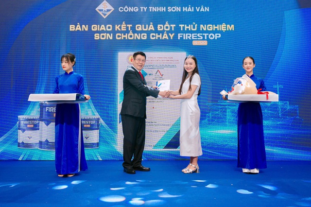 Sơn Hải Vân ra mắt FIRESTOP IS-120, đạt chuẩn chống cháy châu Âu- Ảnh 2.