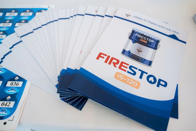 Sơn Hải Vân ra mắt FIRESTOP IS-120, đạt chuẩn chống cháy châu Âu- Ảnh 4.