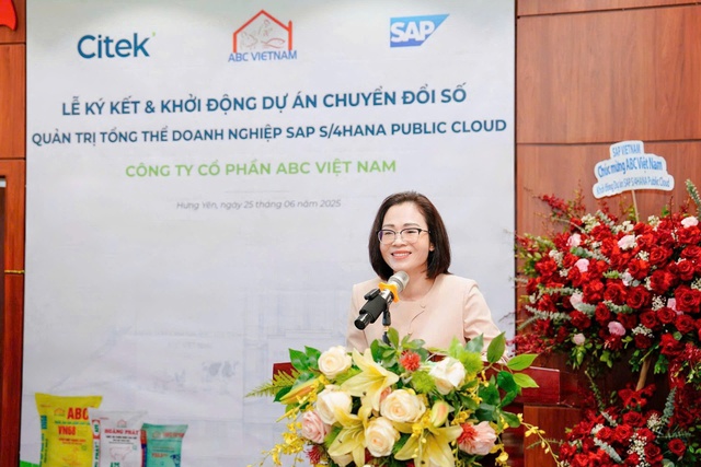 ABC Việt Nam hợp tác Citek chuyển đổi số quản trị với SAP Cloud ERP- Ảnh 1.
