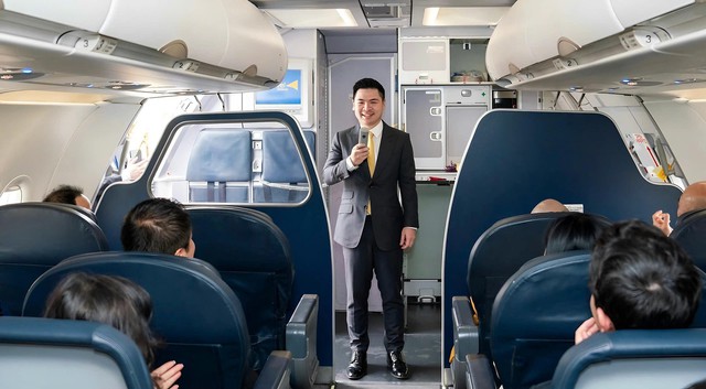 Vietravel Airlines đón máy bay Airbus A321 đầu tiên thuộc sở hữu của hãng- Ảnh 1. Vietravel Airlines đón máy bay Airbus A321 đầu tiên thuộc sở hữu của hãng- Ảnh 1.