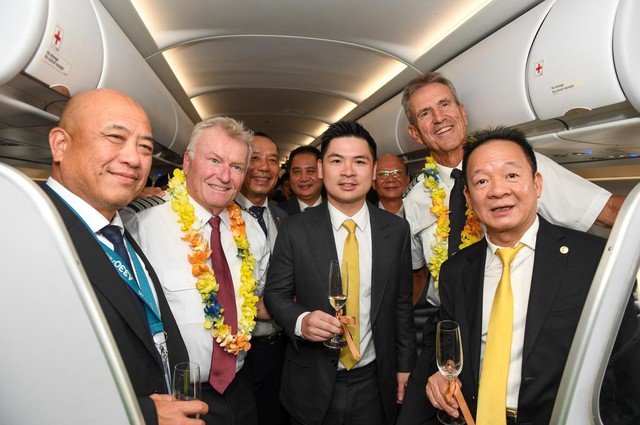 Vietravel Airlines đón máy bay Airbus A321 đầu tiên thuộc sở hữu của hãng- Ảnh 2. Vietravel Airlines đón máy bay Airbus A321 đầu tiên thuộc sở hữu của hãng- Ảnh 2.