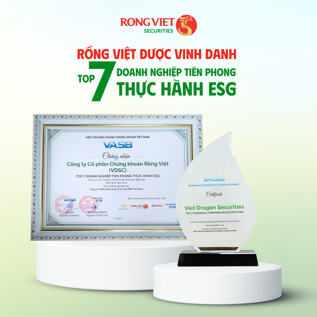Chứng khoán Rồng Việt công bố báo cáo riêng về phát triển bền vững- Ảnh 2. Chứng khoán Rồng Việt công bố báo cáo riêng về phát triển bền vững- Ảnh 2.