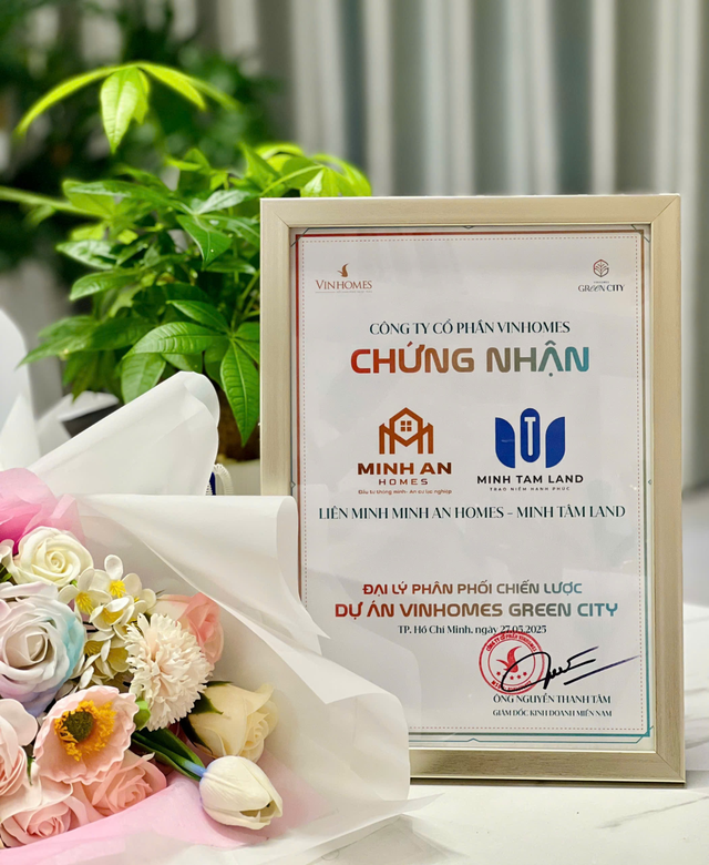 Minh Tâm Land trở thành đại lý F1 chiến lược của Vinhomes Green City- Ảnh 1. Minh Tâm Land trở thành đại lý F1 chiến lược của Vinhomes Green City- Ảnh 1.