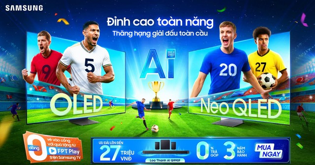 Bùng nổ không khí FIFA Club World Cup 2025 trên Samsung AI TV 100 inch- Ảnh 3.
