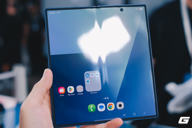 Trên tay Galaxy Zfold7 tại New York: mở ra chương mới của điện thoại gập- Ảnh 14.