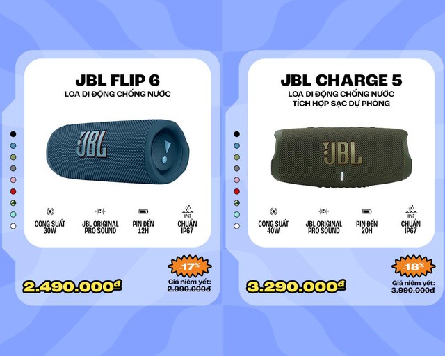 JBL Summer Sale &ndash; Rực ch&aacute;y m&ugrave;a h&egrave; c&ugrave;ng &acirc;m nhạc đỉnh cao, ưu đ&atilde;i cực sốc - Ảnh 2.