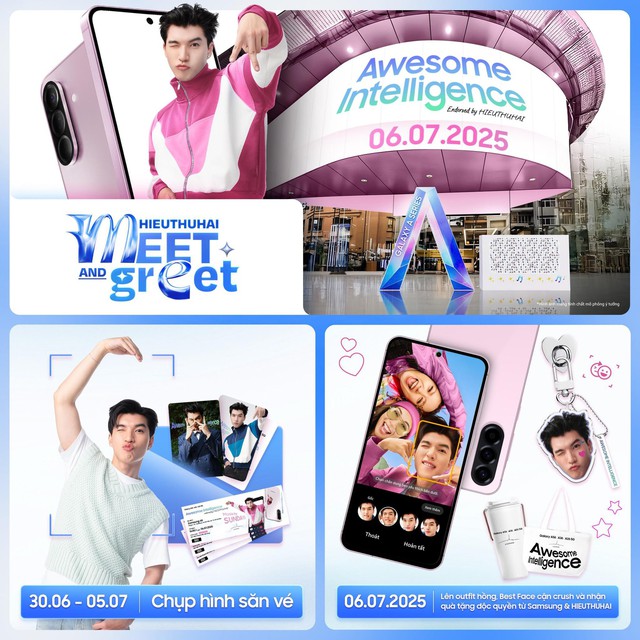 HIEUTHUHAI và Galaxy A56 5G Hồng mới hẹn bạn ngày 06/07: Không gặp thần tượng không về!- Ảnh 3.