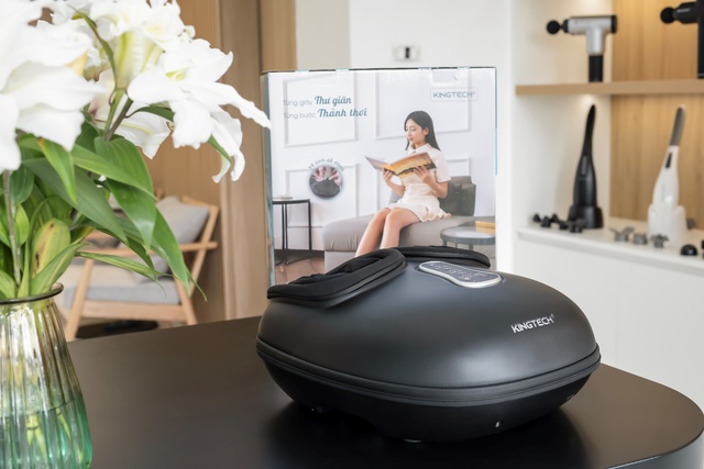 Máy massage chân KINGTECH G8 – Giải pháp giảm đau gan bàn chân, gót chân lý tưởng cho cả gia đình- Ảnh 3.