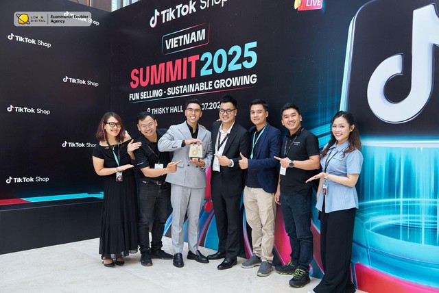 Lemon Digital được vinh danh "TSP Partner Of The Year" tại TikTok Shop Vietnam Summit- Ảnh 1.