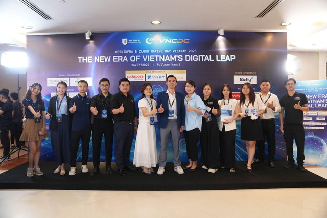 Bizfly Cloud nhà tài trợ tại VietOpenInfra 2025: Kỷ nguyên mới - Kỷ nguyên đột phá số của Việt Nam- Ảnh 1. Bizfly Cloud nhà tài trợ tại VietOpenInfra 2025: Kỷ nguyên mới - Kỷ nguyên đột phá số của Việt Nam- Ảnh 1.