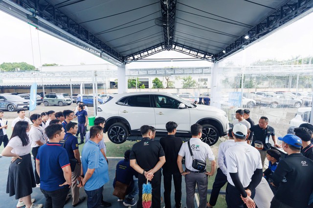 Bác tài TP.HCM lên đời xe xanh quá dễ dàng tại “Ngày hội xanh” - Ảnh 5.