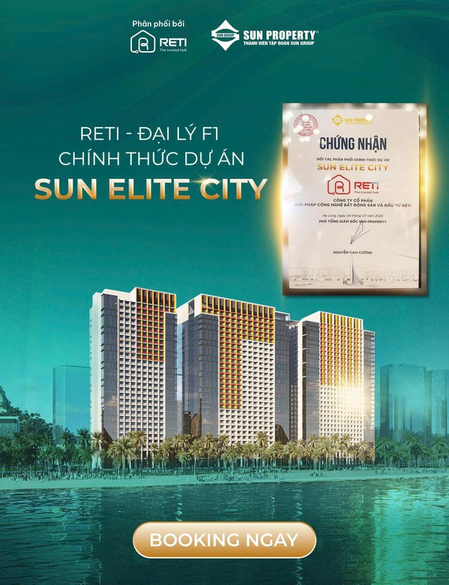 RETI tiếp tục hợp tác cùng Sun Property phân phối dự án Sun Elite City- Ảnh 2.