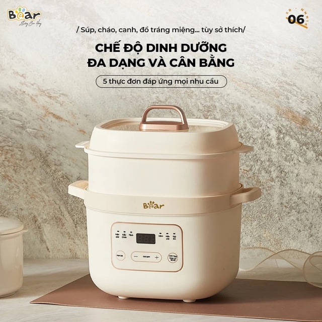 Nồi nấu chậm - Món đồ “mẹ bỉm” nào cũng sẽ cần, chỉ 2 phút là có bữa ăn cho con ngon như trên mạng - Ảnh 2. Nồi nấu chậm - Món đồ “mẹ bỉm” nào cũng sẽ cần, chỉ 2 phút là có bữa ăn cho con ngon như trên mạng - Ảnh 2.