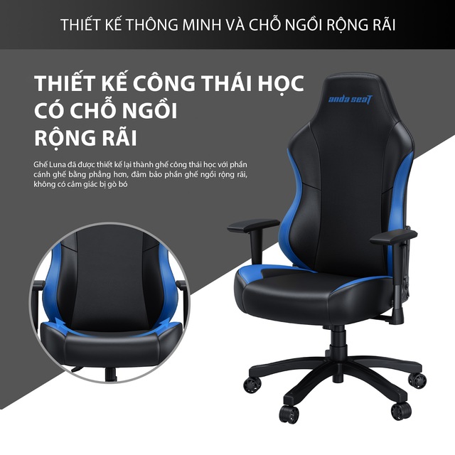 Ghế gaming dưới 5 triệu đáng mua bậc nhất 2025- Ảnh 2. Ghế gaming dưới 5 triệu đáng mua bậc nhất 2025- Ảnh 2.