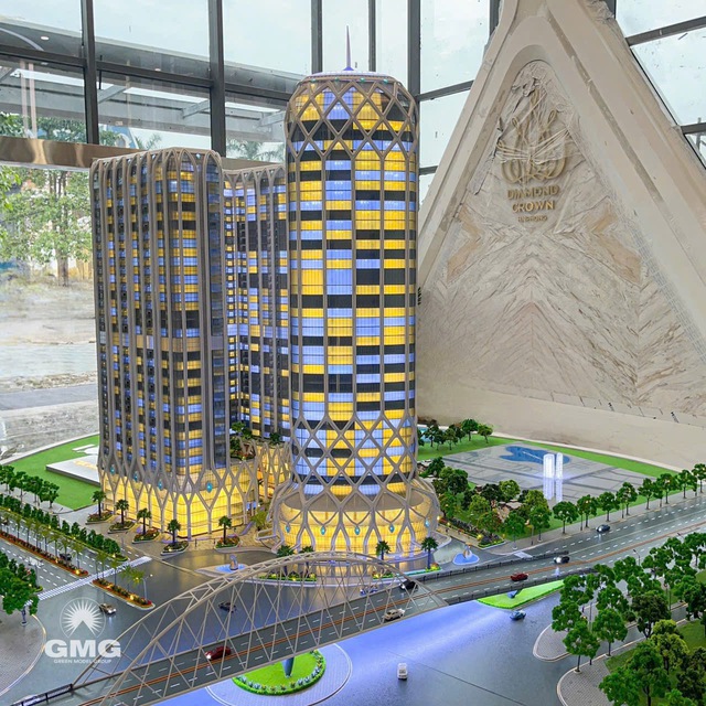 Sa bàn Golden Crown Hải Phòng – Kiến trúc Ý sống dậy bằng công nghệ và thủ công Việt- Ảnh 1.