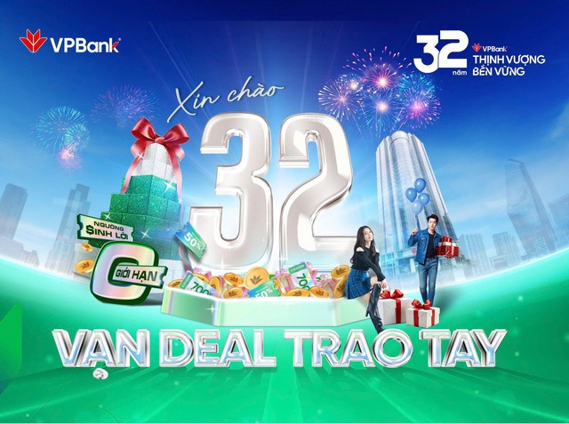 VPBank tuổi 32: Hành trình định hình phong cách sống tài chính hiện đại- Ảnh 3. VPBank tuổi 32: Hành trình định hình phong cách sống tài chính hiện đại- Ảnh 3.