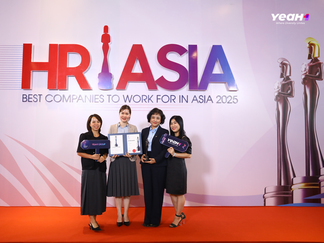 Tập đoàn YeaH1 (HOSE: YEG) được bình chọn là nơi làm việc tốt nhất châu Á- Ảnh 1.