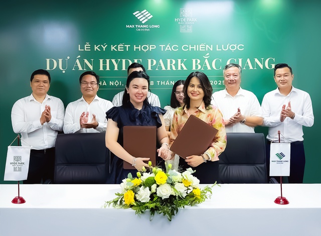 Lễ ký kết hợp tác phát triển dự án giữa Bắc Giang Land và Max Thăng Long - Ảnh 1. Lễ ký kết hợp tác phát triển dự án giữa Bắc Giang Land và Max Thăng Long - Ảnh 1.