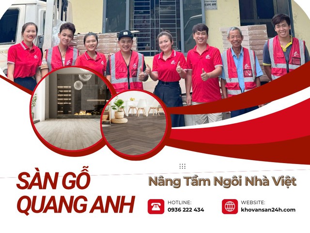 Sàn Gỗ Quang Anh – Giải pháp toàn diện cho không gian sàn và tường- Ảnh 4.