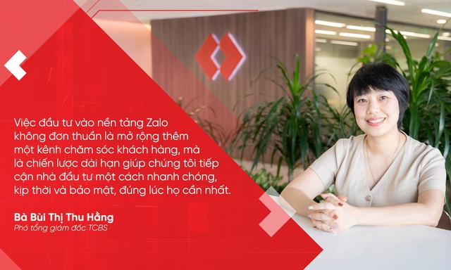Chuyển đổi số trải nghiệm đầu tư: Khi TCBS đồng hành cùng Zalo- Ảnh 4.