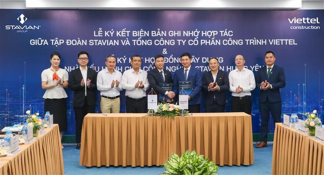 Stavian Group và Viettel Construction ký kết hợp tác chiến lược- Ảnh 1.