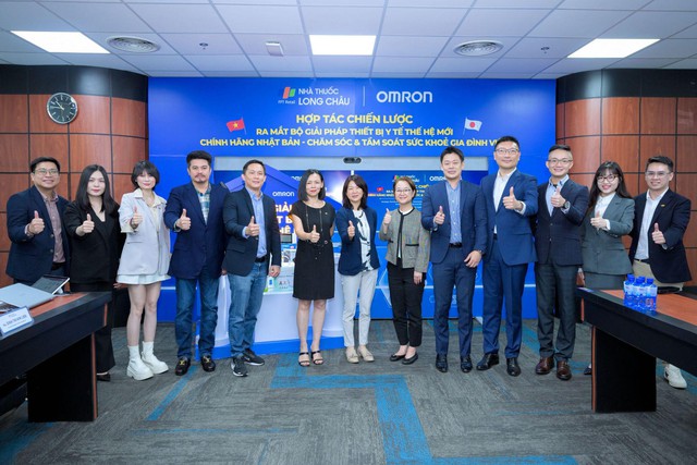 Long Châu hợp tác cùng OMRON, chăm sóc sức khỏe hàng triệu gia đình Việt- Ảnh 1.
