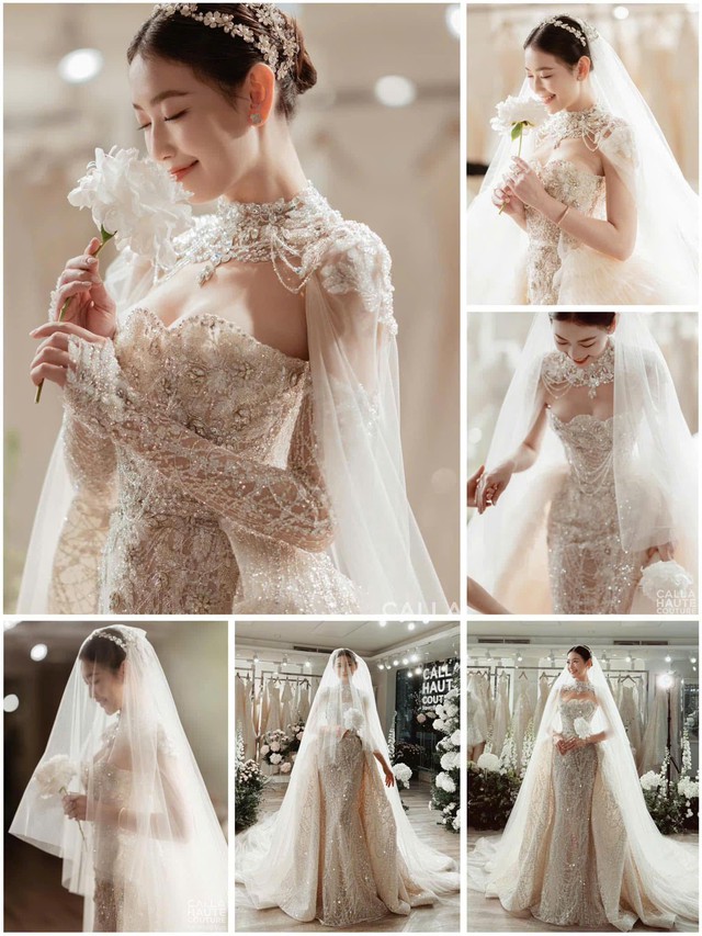 Runway như lễ đường: NTK Phương Linh biến s&agrave;n diễn th&agrave;nh khoảnh khắc rực rỡ của c&ocirc; d&acirc;u - Ảnh 3.