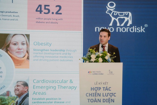 Long Châu và Novo Nordisk bắt tay đưa sản phẩm điều trị thừa cân, béo phì, đái tháo đường đến Việt Nam- Ảnh 1.