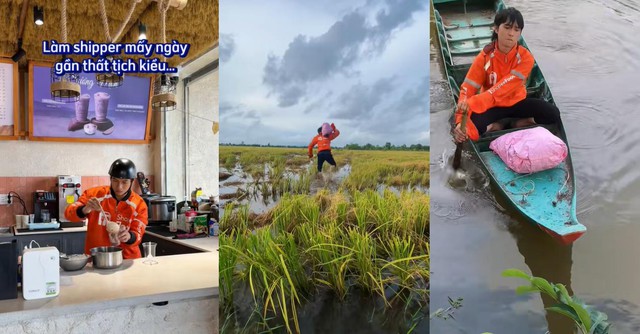 Tài xế ShopeeFood hóa “ông tơ”, mang món ngon Thất Tịch đến tận cửa- Ảnh 2. Tài xế ShopeeFood hóa “ông tơ”, mang món ngon Thất Tịch đến tận cửa- Ảnh 2.