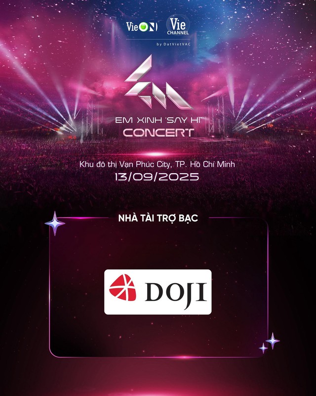 DOJI đồng hành cùng Concert Em Xinh “Say Hi”: Chờ đợi gì từ sự kết hợp này?- Ảnh 2.