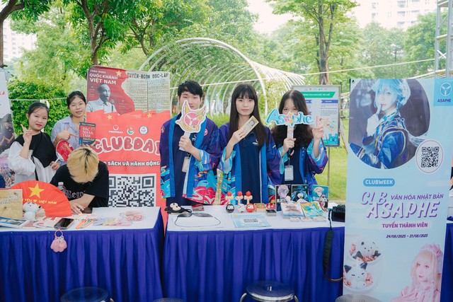 Rộn ràng mùa nhập học: Ngày hội Kết nối Student Club Day 2025 tại Đại học Phenikaa- Ảnh 2.