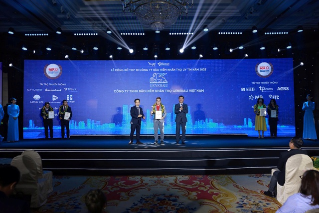 Generali Việt Nam lọt Top 10 Công ty Bảo hiểm uy tín năm 2025- Ảnh 1.
