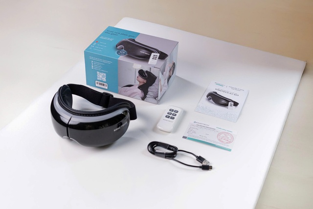 KINGTECH KY-925: Máy massage mắt và thái dương thông minh cho cuộc sống bận rộn- Ảnh 2.