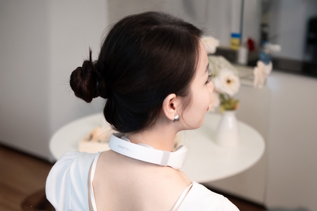 Máy massage cổ KINGTECH ST-304: Thư giãn thông minh bằng công nghệ TENS và sưởi ấm- Ảnh 5.