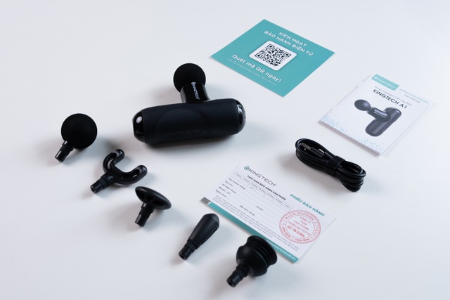 Súng massage cầm tay Mini KINGTECH A1: Sức mạnh phục hồi trong lòng bàn tay- Ảnh 3. Súng massage cầm tay Mini KINGTECH A1: Sức mạnh phục hồi trong lòng bàn tay- Ảnh 3.