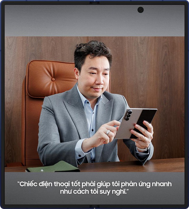 Unfold Club: Làm việc thông minh, quyết định nhanh - Bí quyết cùng Galaxy Z Fold7 của doanh nhân Phạm Sơn Tùng- Ảnh 3.