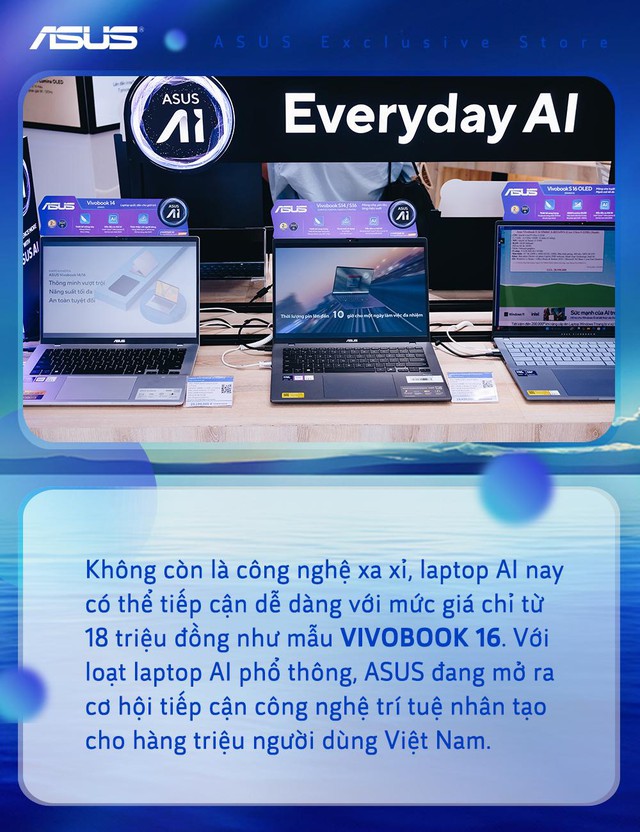 Từ laptop AI 18 triệu đến hơn 140 triệu: Trải nghiệm đa tầng tại Cửa hàng trải nghiệm ASUS- Ảnh 4.