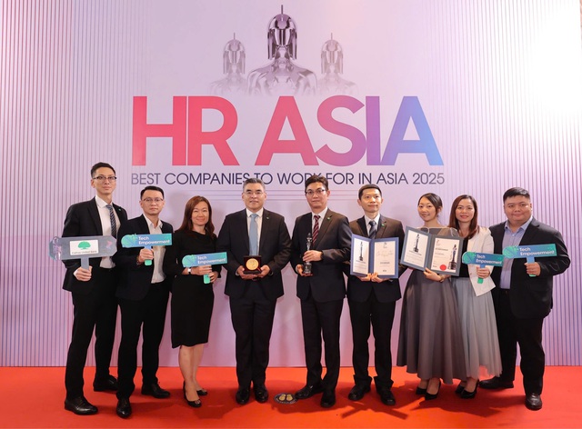 Ngân hàng Cathay United Bank nhận “cú đúp” giải thưởng tại HR Asia Awards 2025- Ảnh 2.