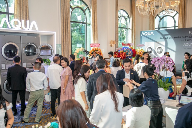AQUA Việt Nam v&agrave; bước tiến mới: Tấn c&ocirc;ng thị trường m&aacute;y giặt sấy b&aacute;n c&ocirc;ng nghiệp- Ảnh 3.