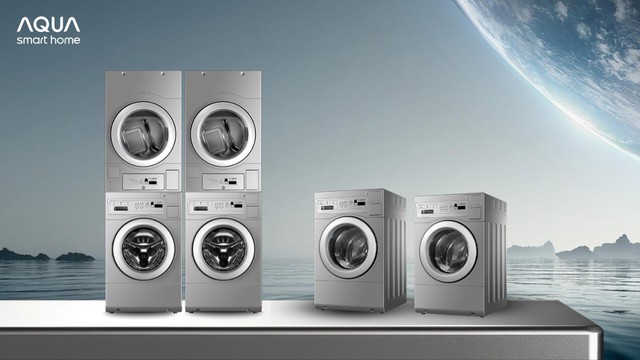 AQUA Việt Nam và bước tiến mới: Tấn công thị trường máy giặt sấy bán công nghiệp - Ảnh 1.