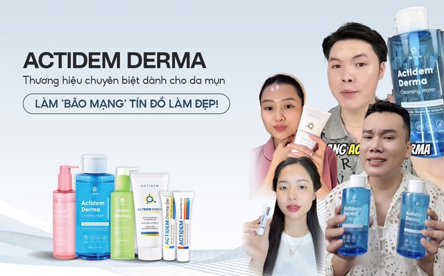 Actidem Derma mỹ phẩm Việt “gây bão” cộng đồng làm đẹp như thế nào? - Ảnh 1. Actidem Derma mỹ phẩm Việt “gây bão” cộng đồng làm đẹp như thế nào? - Ảnh 1.