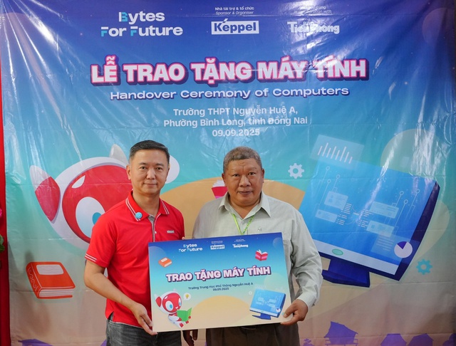 Keppel tiếp thêm hành trang công nghệ cho 1.200 học sinh- Ảnh 1.