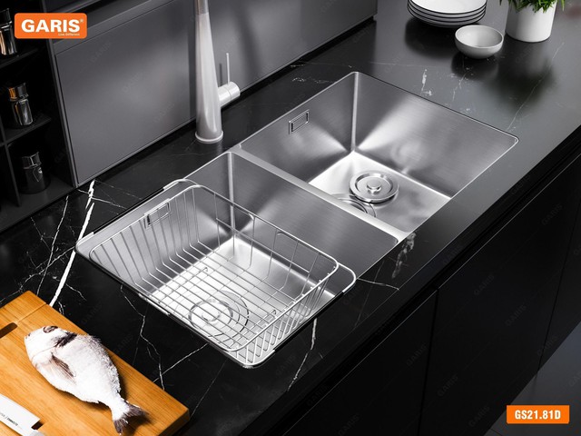 Chậu rửa bát 1 hố hay 2 hố – đâu là sự lựa chọn hợp lý cho căn bếp của bạn?- Ảnh 2.