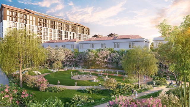 Đô thị Sun Group Nam Hà Nội ra mắt phân khu mới bên trục đại lộ hoa rực rỡ - Ảnh 1.
