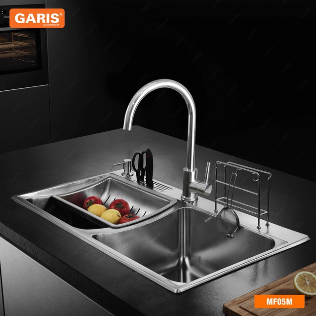 Chậu rửa bát 1 hố hay 2 hố – đâu là sự lựa chọn hợp lý cho căn bếp của bạn?- Ảnh 3.