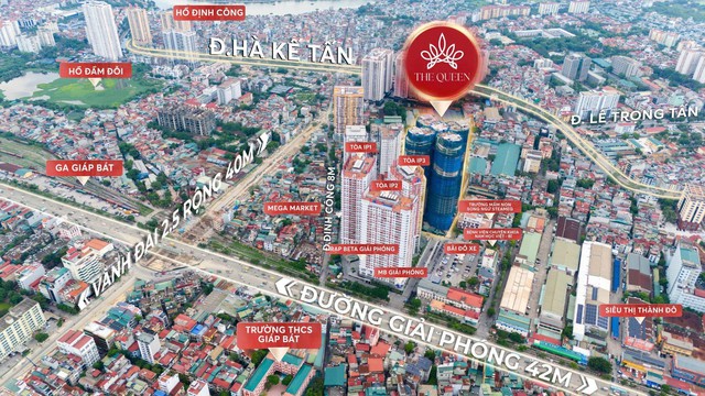 The Queen - Biểu tượng mới giữa vùng lõi thủ đô khan hiếm nguồn cung - Ảnh 1. The Queen - Biểu tượng mới giữa vùng lõi thủ đô khan hiếm nguồn cung - Ảnh 1.