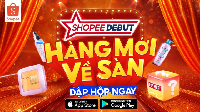 Shopee Debut: Sân khấu ra mắt hoành tráng của hàng ngàn sản phẩm mới- Ảnh 1. Shopee Debut: Sân khấu ra mắt hoành tráng của hàng ngàn sản phẩm mới- Ảnh 1.